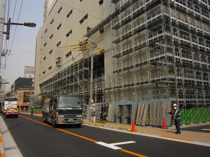 北海街道日本三年建筑工